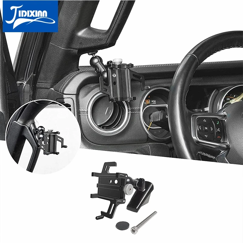 Jdixian 車のキャピロー 調整可能なハンドル 防振 調整可能な携帯電話ホルダー Jlju Jt 18のアクセサリ Gps Stand Aliexpress