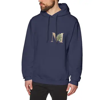 

NOISYDESIGNS 2019 New Fashion Hoodie Streetwear Hip Hop Letter M Blue Hooded Hoody Mens Print Hoodies Sweatshirts Size S-3XL