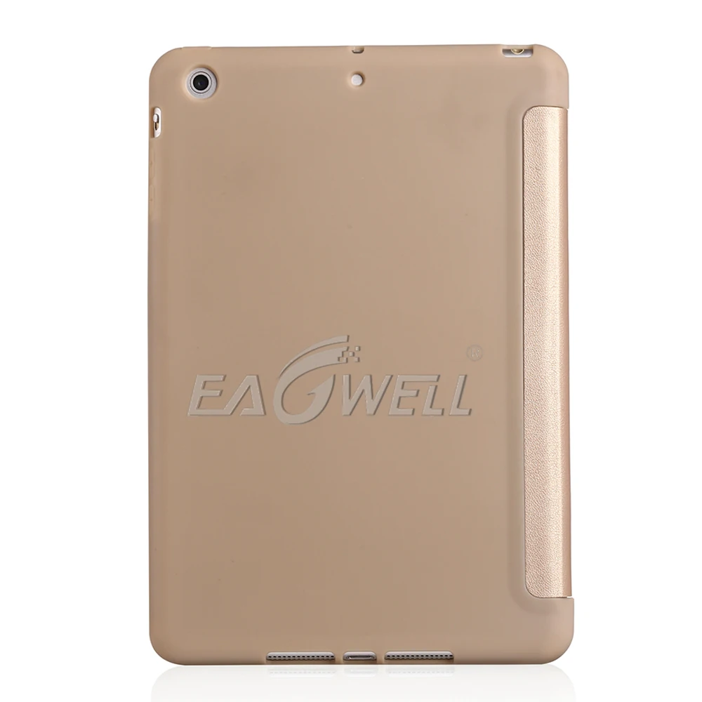 Tri-Fold PU кожаный флип-чехол-подставка для iPad Mini 5 2019 7,9 дюймов чехол Ультратонкий планшет крышка авто режим сна смарт-чехол