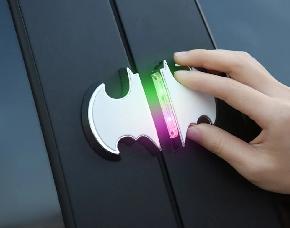

Car Led Door Warning Light Red Rotating Beacon Led Lamp Anti Collision Magnetic Flashing Auto Strobe Traffic Light 2PCS
