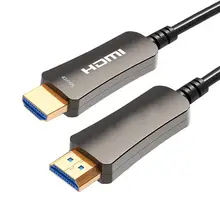 Волоконно-оптический HDMI кабель 30 м/100 футов, волоконный HDMI кабель поддерживает 4K@ 60 Гц, 4:4:4/4:2:2/4:2:0, HDR, Dolby Vision, HDCP2.2, ARC, 3D