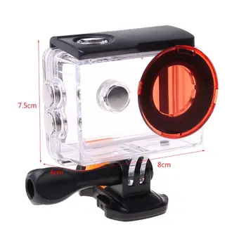 

Waterproof Case Cover Underwater Housing Frame Shell for SJCAM SJ4000 for EKEN H9R/H9 Action Sports Camera Accessories L41E