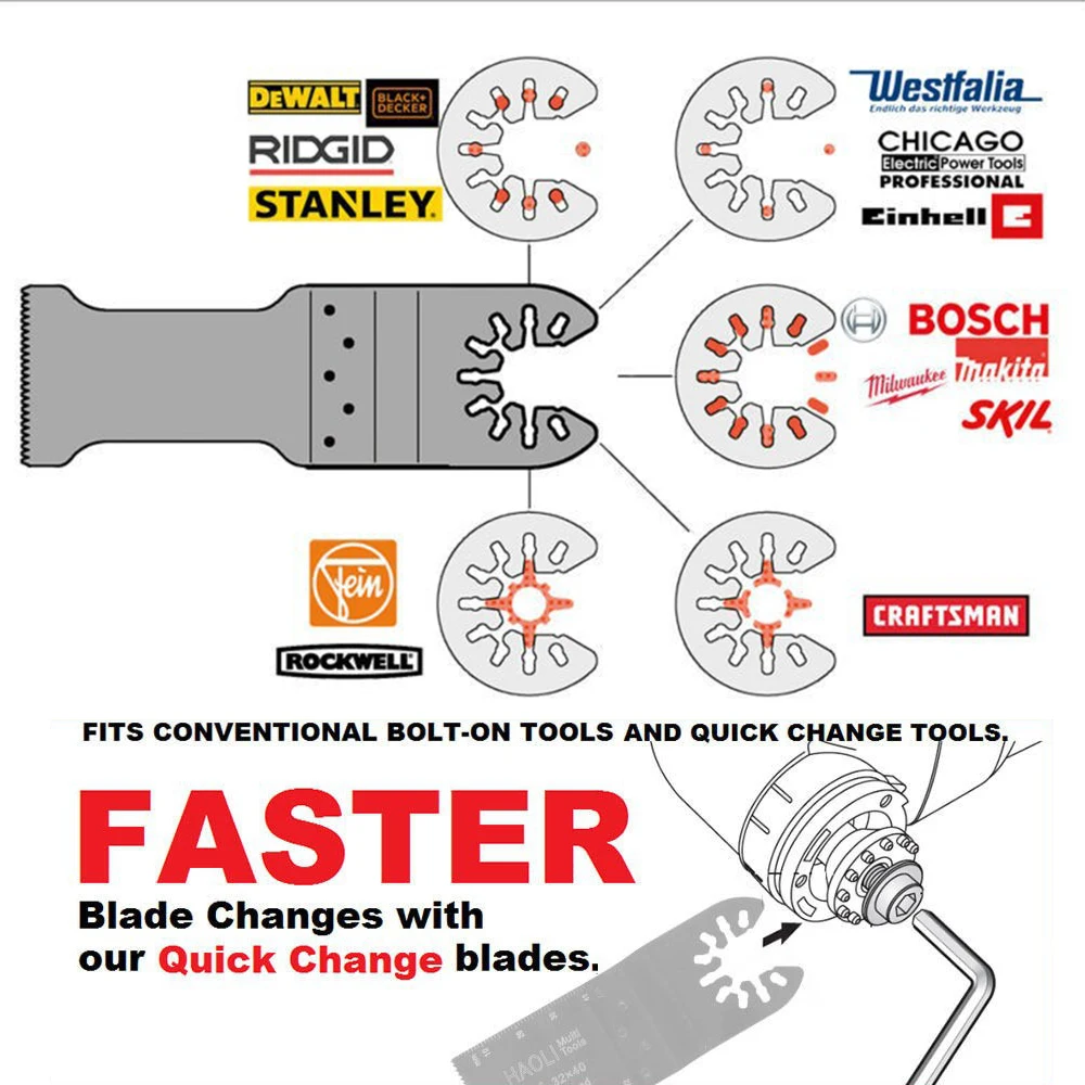 Oscillating Tool Blades Oscillating Saw Blades Multi-function Tool Saw  Blade Aliexpress