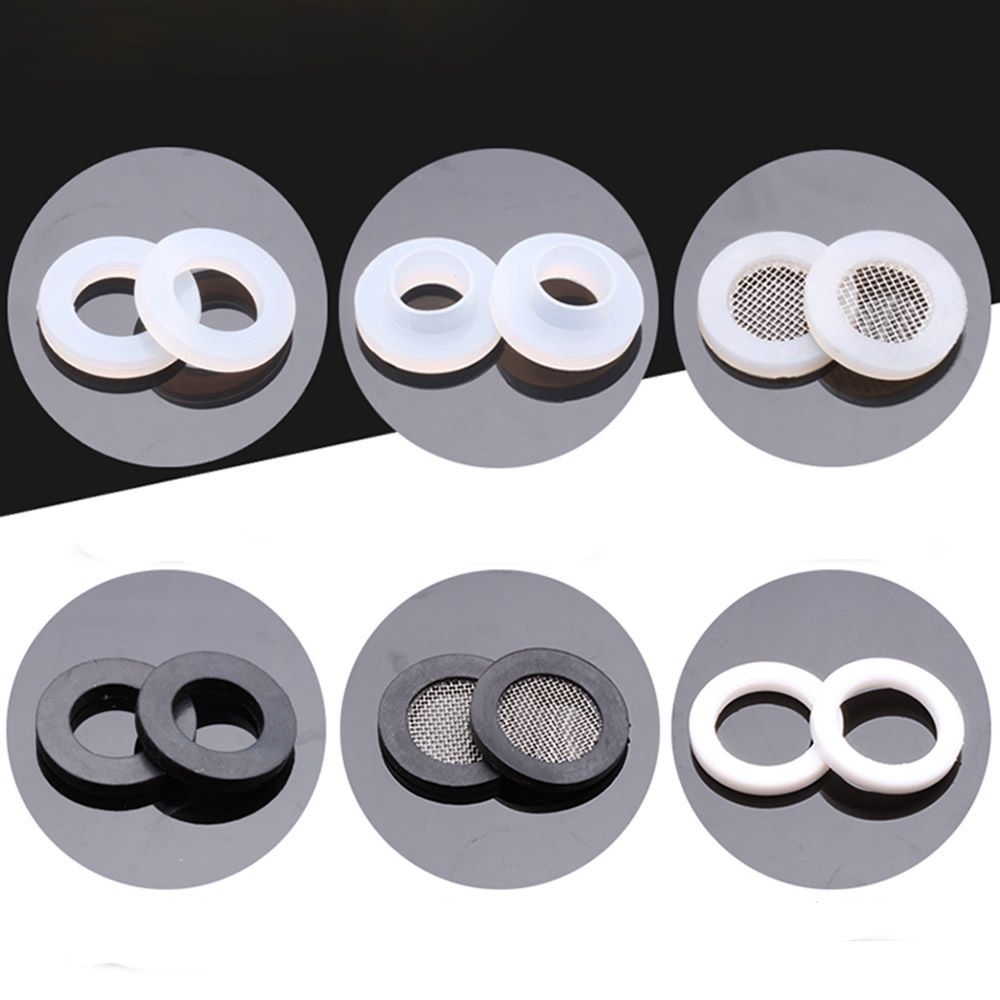 10pcs New Silicone Flat Gasket Sealing Ring Washer Boat Crush Washer Flat Seal Fitting Shower Nozzle Hose Pipe Bellow Tube