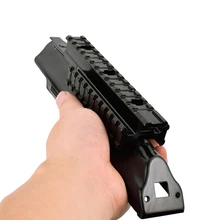 AK47 3 в 1 тактическое крепление в целом Три рельса Пикатинни крышка прицел Крепление Пикатинни Вивер база для охотничьего ружья Аксессуары