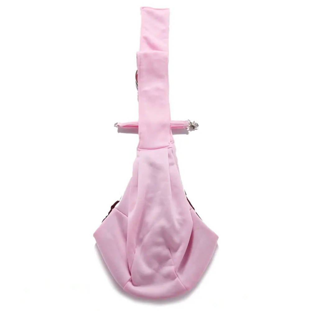 Reversible Dog Travel Carrier with Adjustable Strap Pet Sling Bag Soft Pouch Tote Design Suitable for Puppy Small Dogs and Cats