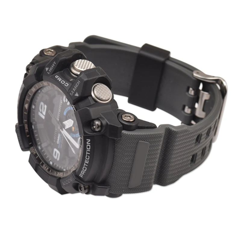 

New Watch Strap Pin Buckled Resin Wristwatch Bands Replacement Accessories For Casio GG-1000/GWG-100/GSG-100