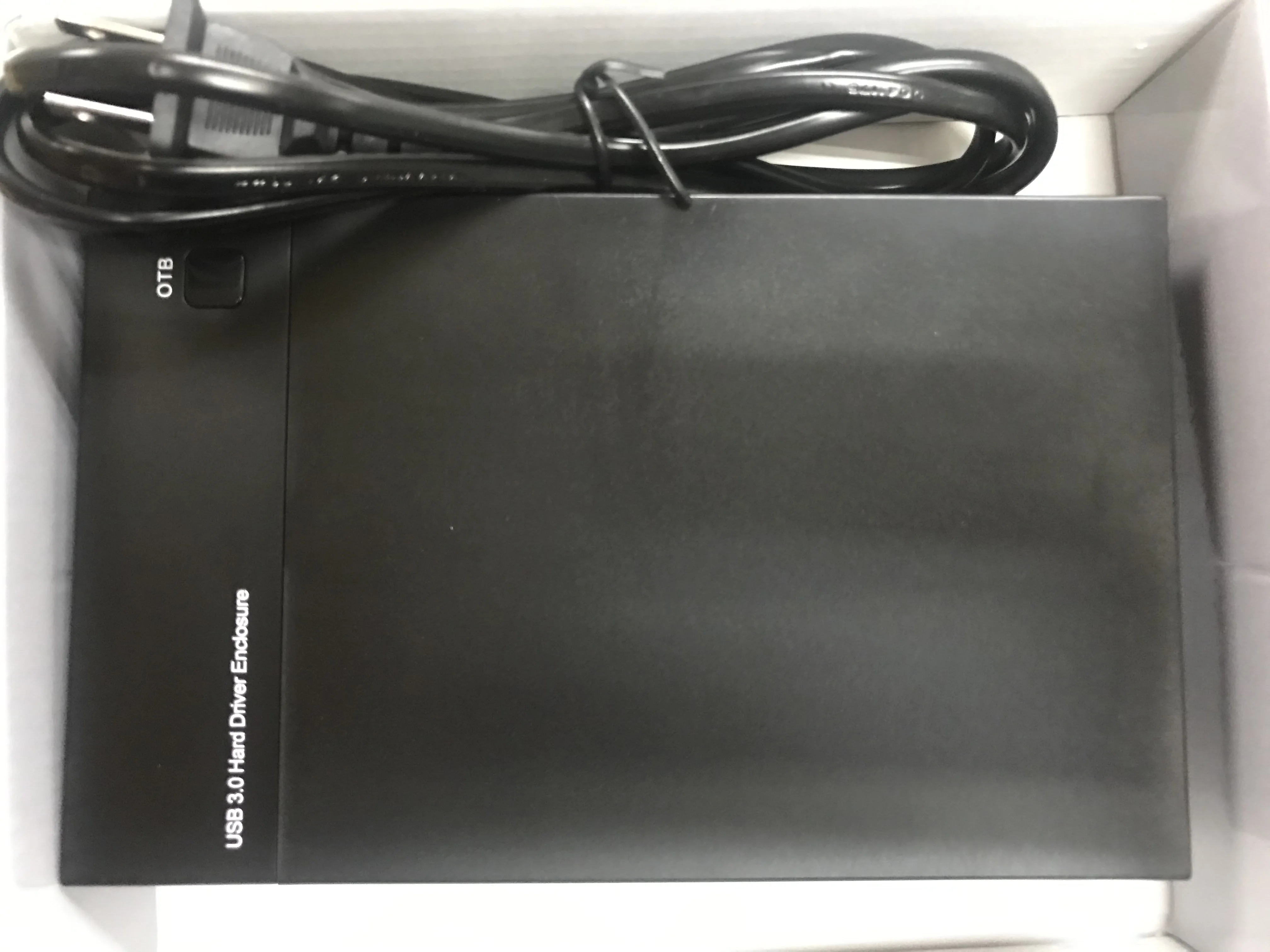 

NEW USB3.0 to SATA3.0 hard driver enclosure dual high speed support UASP acceleration protocol