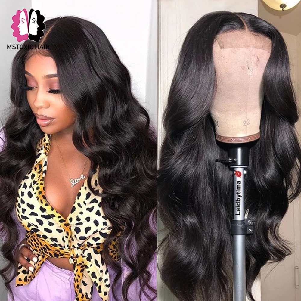 Body Wave Lace Front Wig 13x1 T Part Lace Wig Human Hair Wigs 180% Density  Mstoxic Brazilian Lace Closure Wig Remy|Bộ Tóc Người Ren| - AliExpress