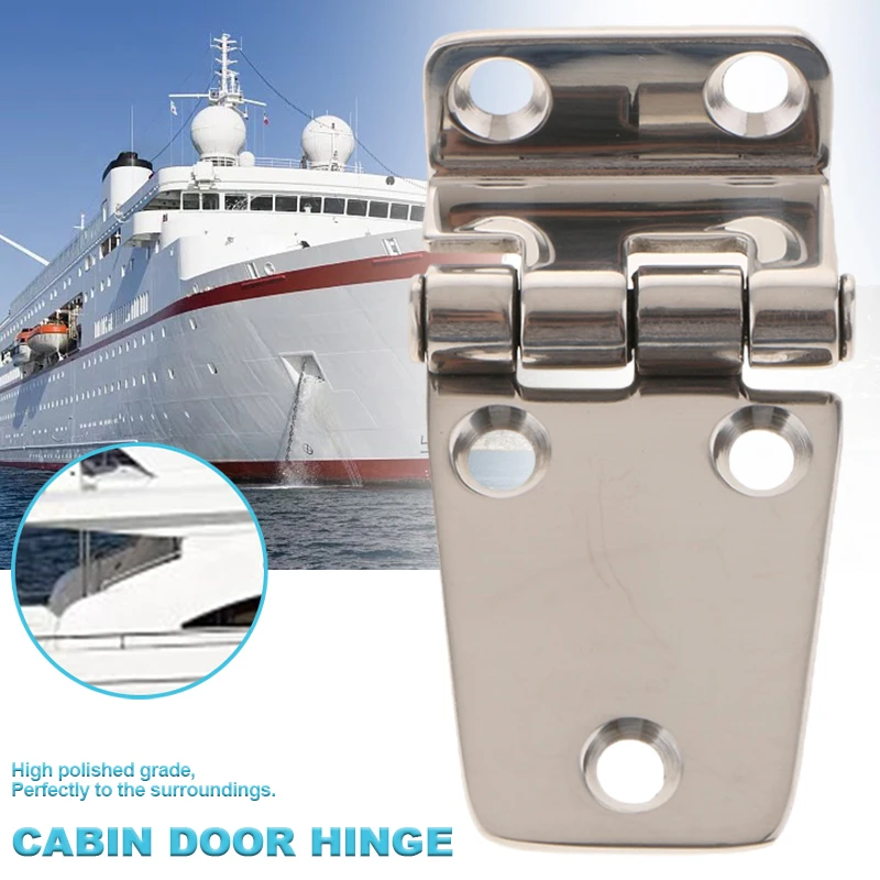 Inschrijven wastafel aanval Boot Deur Scharnier Marine 304 Rvs Scharnier Korte Kant Kast Rv Yacht Marine  Hardware Paardentrailer 75X40Mm boot Accessoires|Marine Hardware| -  AliExpress