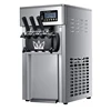 ZM-A168 Ice Cream Machine 16-18L/H Commercial Desktop Small Three-color Soft Ice Cream Machine 1200W Ice Cream Cone Machine 2