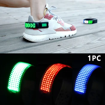 

New Night Flashing Shoe Clip Warning Running Waterproof USB Charging Outdoor dancing Cycling Strobe Light Jogging Walking Led