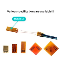 Resistance Metal Foil Strain Gauge Pressure Sensor With Customizable Extended Wire For Load Cell Transducer(Default 30cm