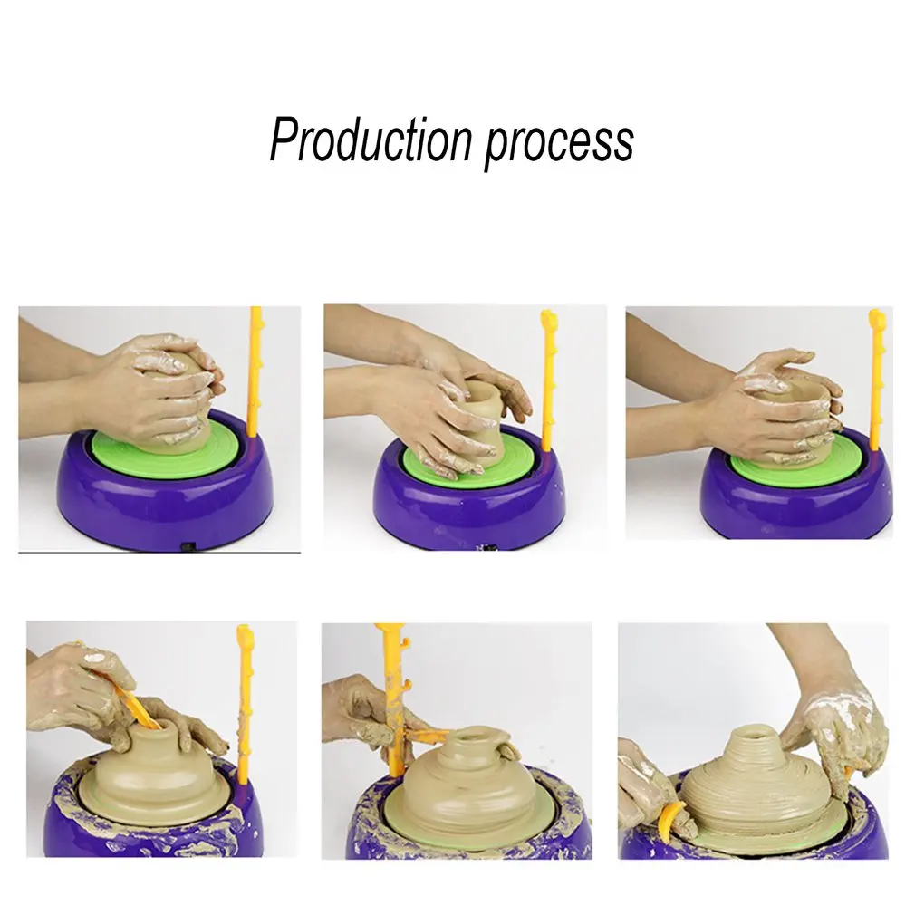 Electric Ceramic Toy Clay Children'S Educational Toys Children'S Ceramic Machine Diy Handmade Toy Creative Gifts