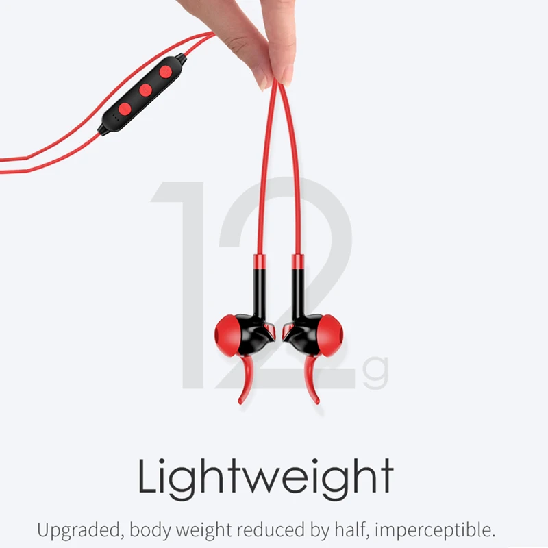 HOCO Bluetooth Earphones TF Card Wireless Headset with Mic for iPhone X Xiaomi Samsung Stereo In Ear Hook Earbuds Sports Running
