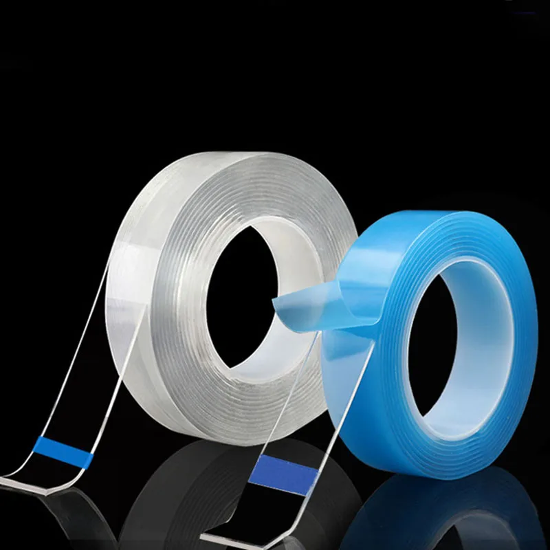 

Upgraded Reusable Double-Sided Adhesive Nano Traceless Tape Removable Sticker Washable Adhesive Loop Disks Tie Glue Gadget