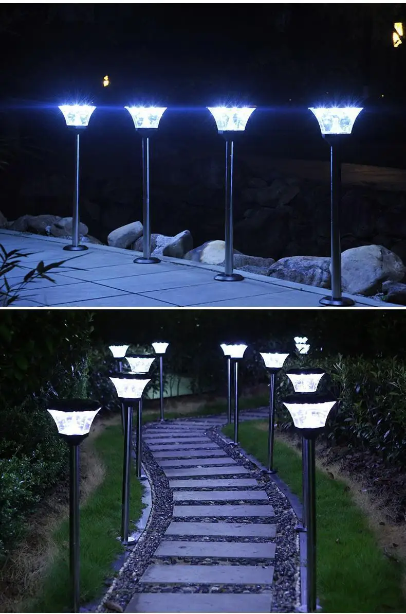 Terraza Y Gartenbeleuchtung лампа Exterieur Luz Tuinverlichting светодиодный наружный декоративный садовый светильник на солнечной батарее