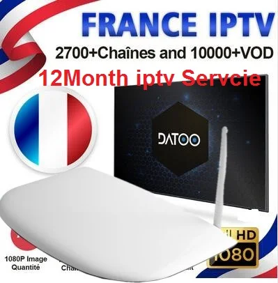 Datoo IP tv подписка на Android 8,1 Q1304 4K IP tv код 1 год IP tv Франция Бельгия голландский арабский Турция Алжир IP tv