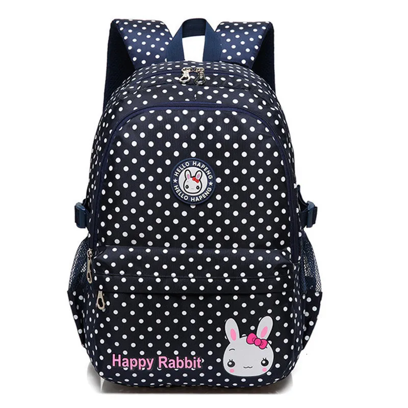small dark blue Школьные детские сумки, рюкзаки для девочек, милый рюкзак принцессы, школьный рюкзак Mochila, рюкзак большого и маленького размера, детские сумки для детского сада - Цвет: small dark blue