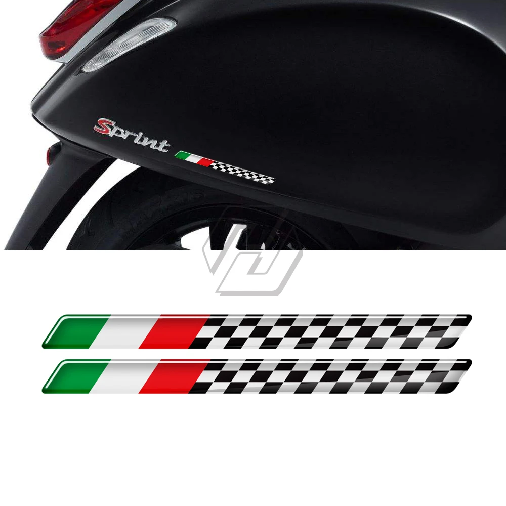 3D Motorcycle Tank Decal Italy Stickers Case for Aprilia Ducati Monster Decals for Piaggio Vespa