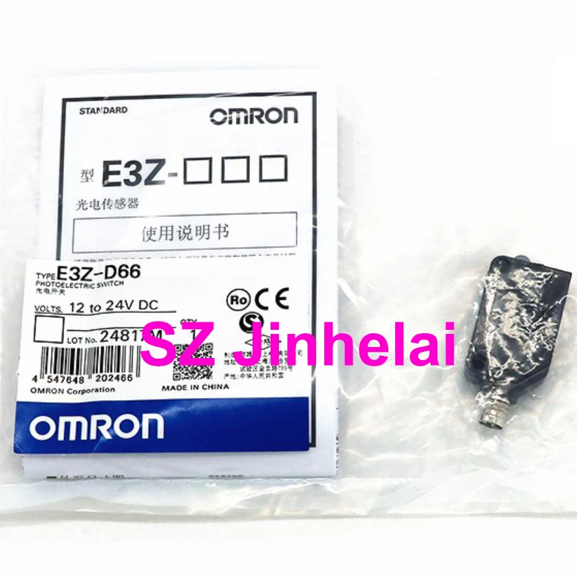 OMRON E3Z-D66 подлинный фотоэлектрический переключатель 12-24VDC