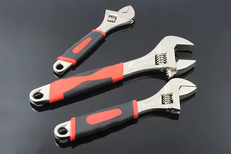 Adjustable Wrench Universal Mini Small Big Monkey Spanner Head Jaw Repair Tool Shifting Wrench Home Tools Car Adjust Wrenches (9)