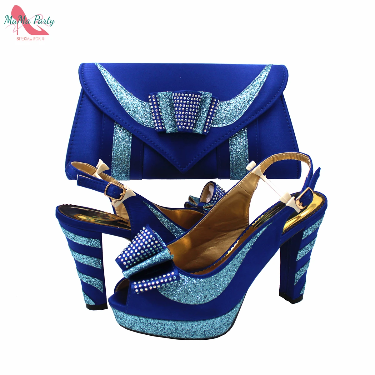 New Arrivals High-Quality African Women Shoes and Bag Set