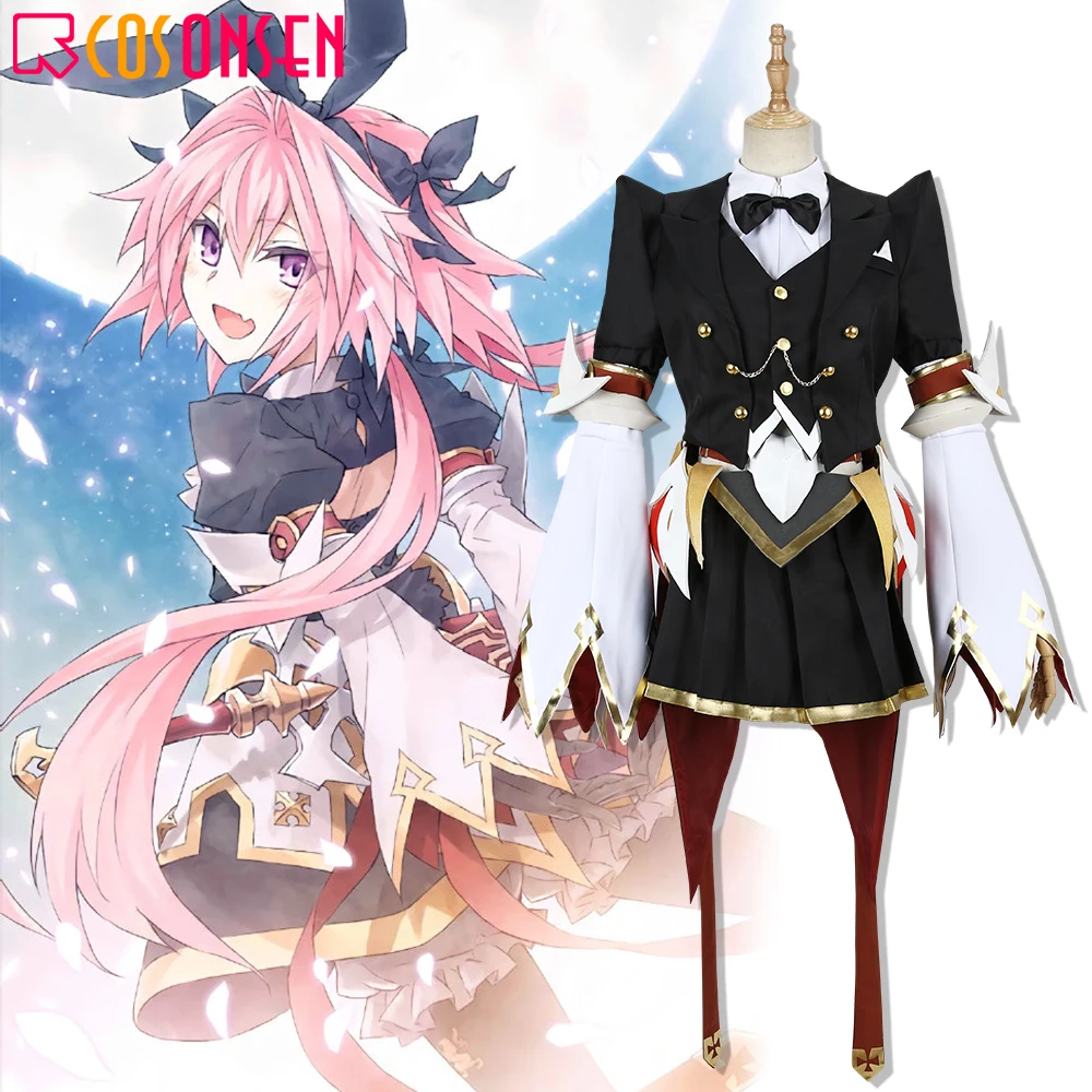 Fate/Grand Order FGO Astolfo 세이버 코스프레 의상, 성인 드레스 복장 코스프레, 성인 의상, 맞춤 제작