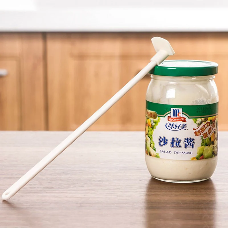 Dessert Scraper Bottle Bottom Scraping Cream Jam Butter Cake Dessert Spatula Bottle Bottom Scraping Kitchen Tools