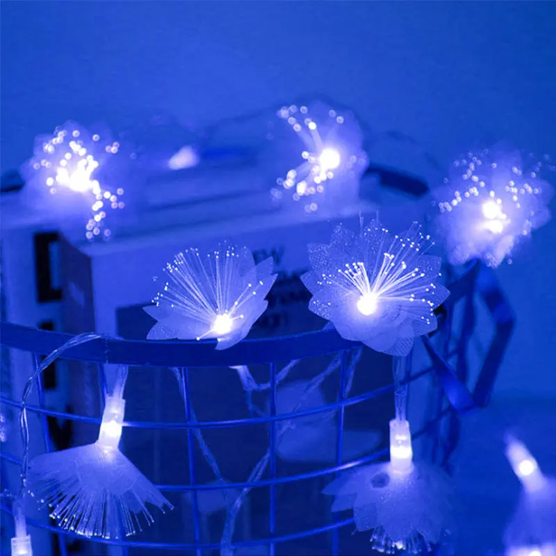 Flower Light Led String Light Garland Fairy Light Lamp Strings for Home Party Wedding Christmas Decoration 1.5/3/6m LED Lighting