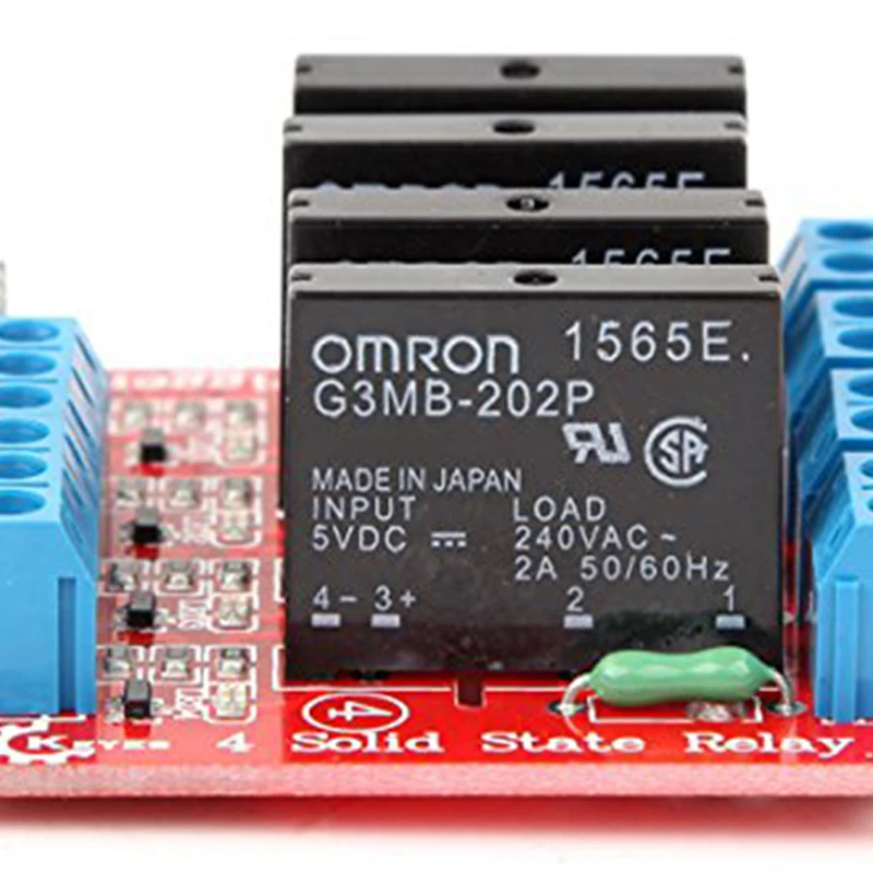 1 шт. четырехполосный твердотельный релейный модуль для Arduino