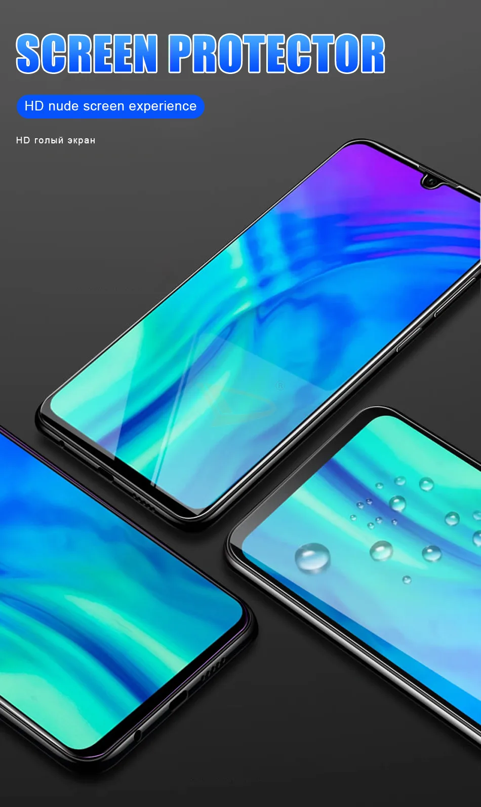 4-1 шт 10H прозрачное закаленное стекло для huawei Honor 20 Pro 9X 8X Max 10 9 Lite Защитная пленка для экрана 10i 20S 8S стеклянная пленка