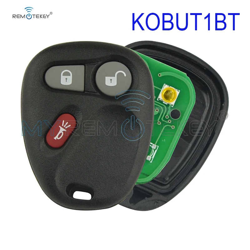 Remotekey KOBUT1BT/KOBLEAR1XT 315Mhz 3 Buttons Keyless Entry Remote Key Fob  for GMC Chevrolet car key fob remotekey kobut1bt koblear1xt 315mhz 3 buttons keyless entry remote key fob for gmc chevrolet car key fob