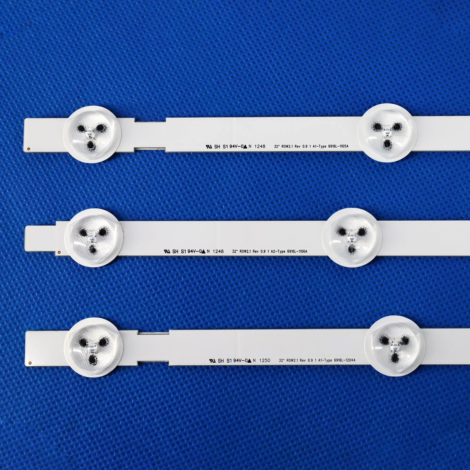 Tiras de retroiluminação LED A1 A2 para