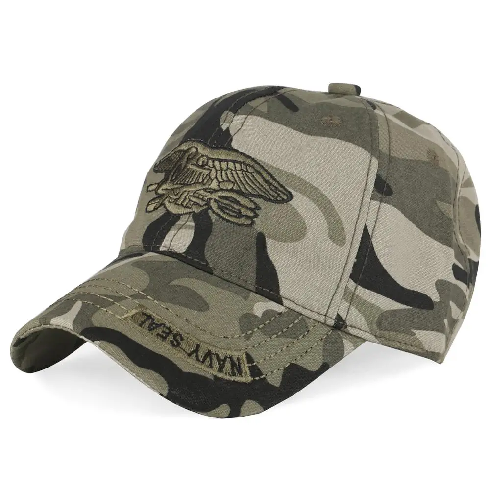 

USA Navy Seal Camouflage Baseball Cap Embroidery Bubba Gum Hat American Style Motorcycle Golf Caps Bone Masculino Fashion Gorras