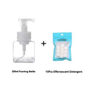 

Effervescent Tablets+250/350ML Dedicated Bottle Mousse Bubble Hand Sanitizer Hand Sanitizer Pressure Blistering Bottle