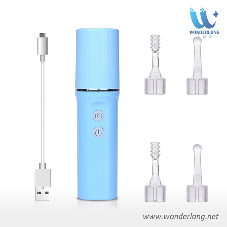 Синий WiFi эндоскоп для чистки ушей, мини-ушной эндоскоп, камера IP67 HD 720 P, беспроводной ушной эндоскоп, инструмент для чистки ушей для iphone IOS - Цвет: Синий