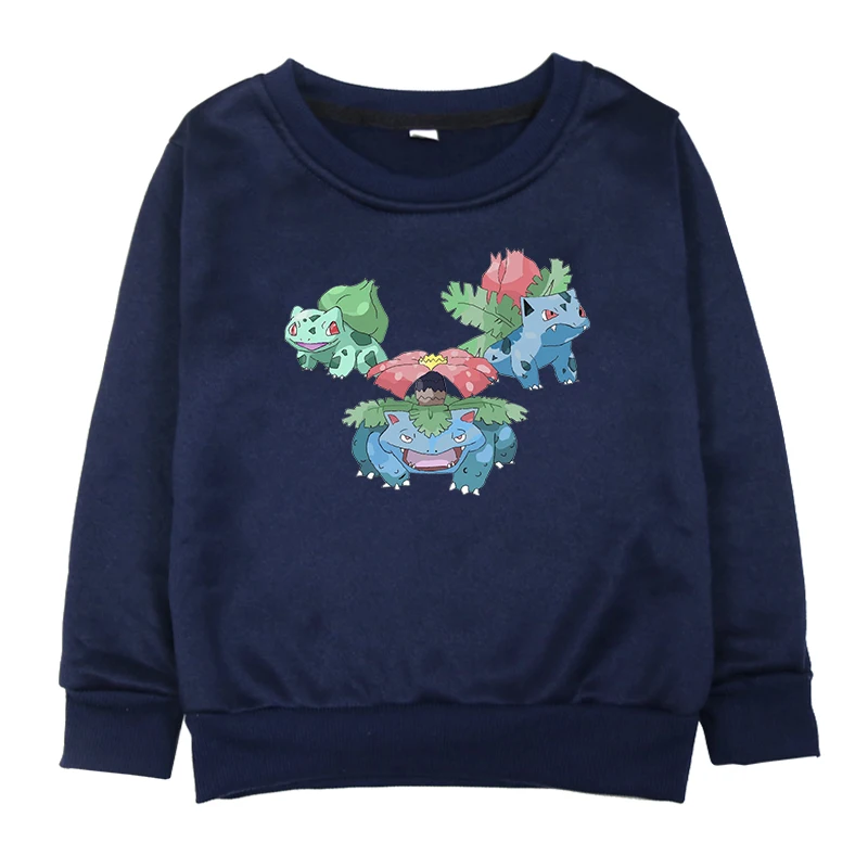 Hoodies 9 Модные милые толстовки с покемоном фельпой, Ragazzo, осенне-зимняя толстовка с капюшоном для мальчиков, детский топ с длинными рукавами и покемонами, Детская футболка, одежда - Цвет: Hoodies 9