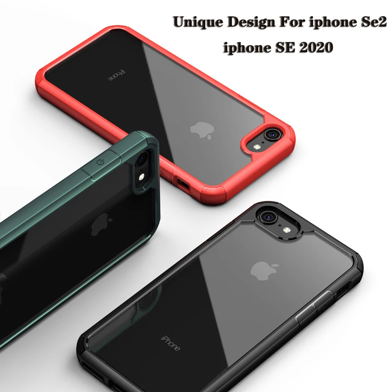 Чехол для iphone se 2020 оригинальный HD прозрачный чехол из поликарбоната 5 5s мягкий