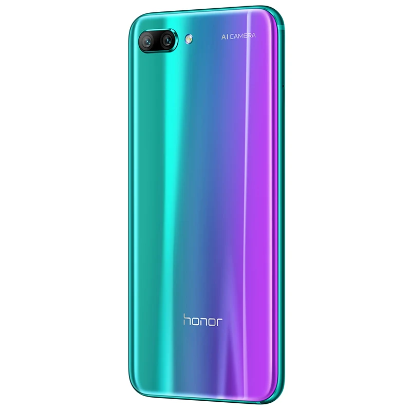 Новое поступление, Honor 10, 5,84 дюймов, 2280x1080 p, Honor 10 экран, мобильный телефон, четыре ядра, face ID, NFC, android 8,1, батарея 3400 мАч