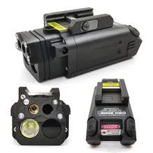 Тактический охотничий прицел DBAL-PL ИК лазерный светильник комбинированный стробоскоп оружие светильник светодиодный пистолет фонарик TAC с красным лазером NV осветитель