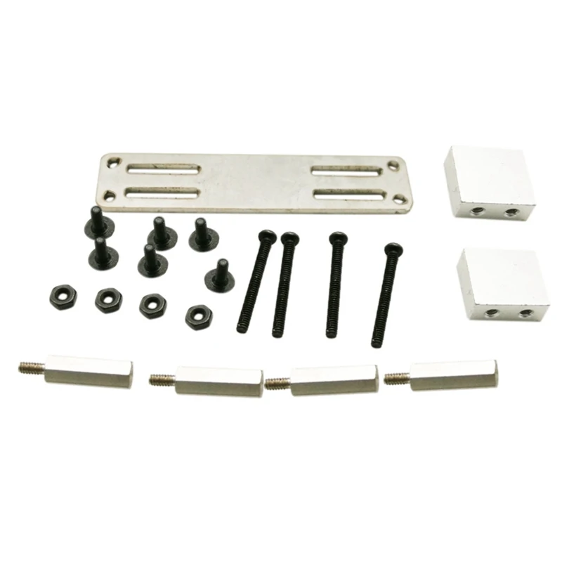 

AMS-Upgraded Metal Servo Fixed Mount Bracket Kit Parts for Wpl Rc Truck Car Accessories Toys for Children