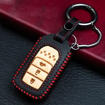

Key cover leather for Honda Civic Accord FIT XRV VEZEL CITY JAZZ HRV Crider CRV EXL Crz Ridgeline agreement odyssey 2013-2019