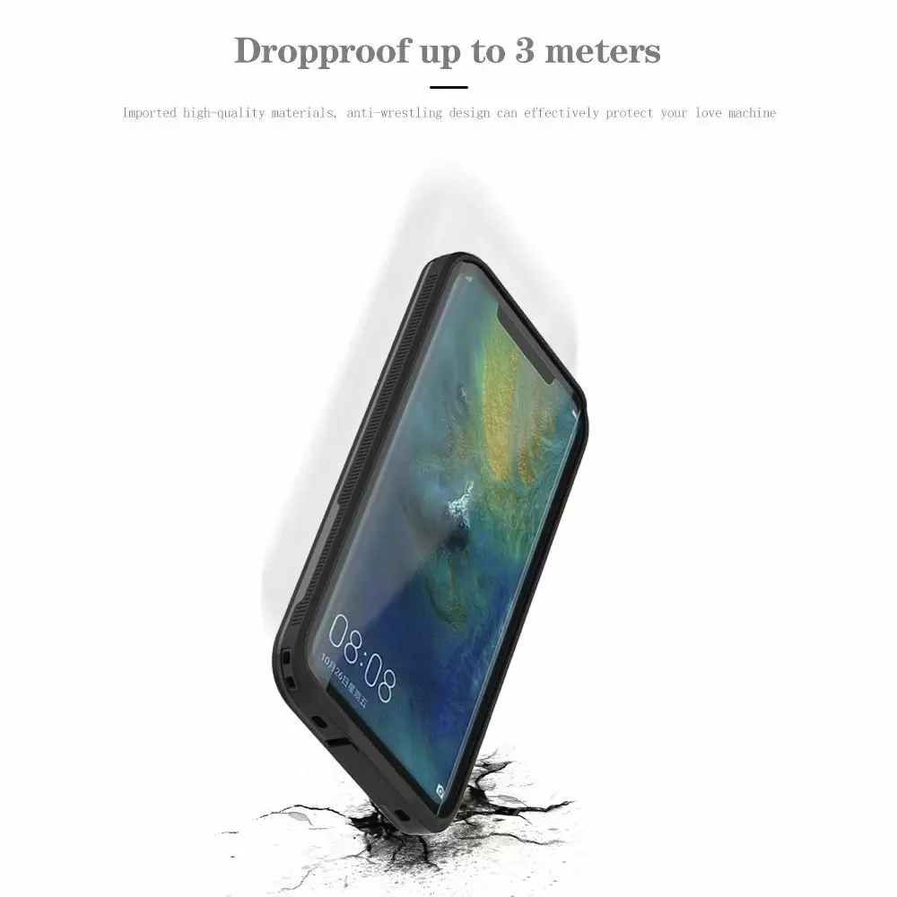 Ip68 водонепроницаемые защитные чехлы для телефонов для huawei mate 20 Pro P20 Lite Дайвинг Плавание aquatics Спорт на открытом воздухе ударопрочный чехол