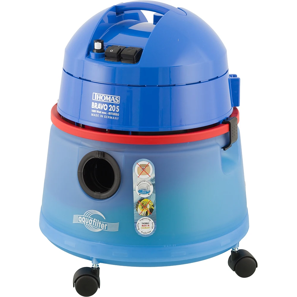 Пылесос моющий Thomas Bravo 20S Aquafilter 1600Вт синий/красный