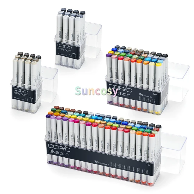 Copic Sketch Markers Set A Set of 72