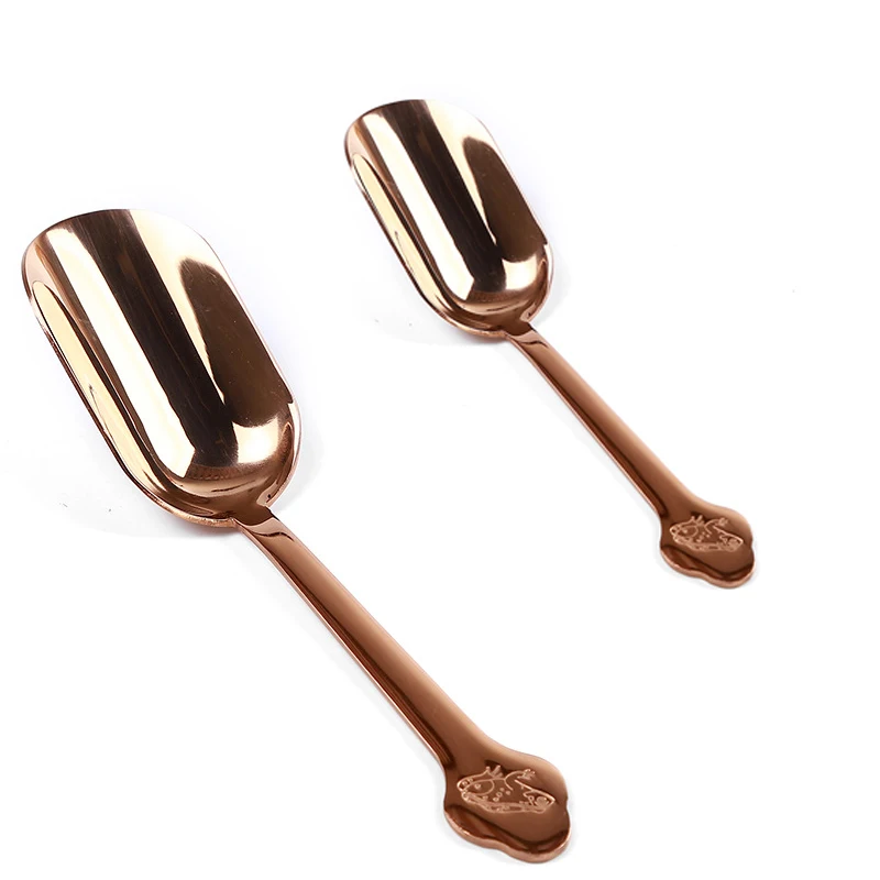 

High Quality Stainless Steel Tea Scoop Minimalist Teaspoon Tea Shovel Essential Tea Teaspoon Tea Spoon Coffee Scoops Teaware