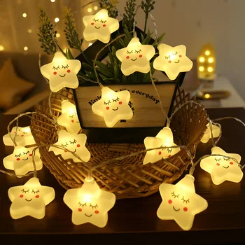 

3M 20LED star lights string String lights Waterproof Christmas LED Holiday Home Party New Year Decoration battery USB powered