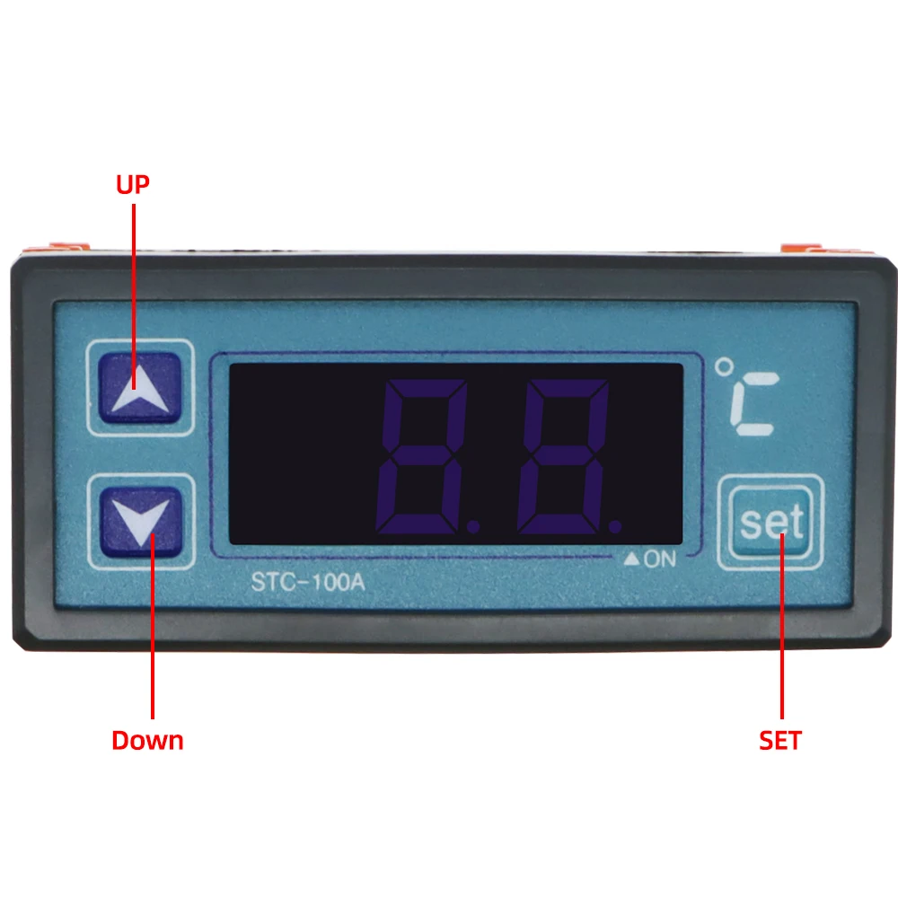 controlador de temperatura para termostato higrometro 01