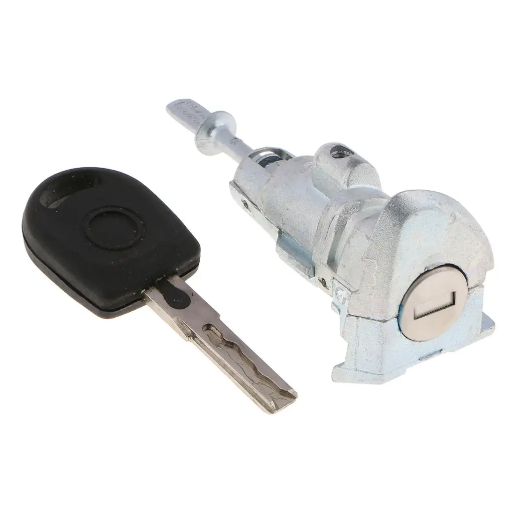 Car Front Left Door Lock Cylinder & Key Repair Kit for VW Magotan 2010
